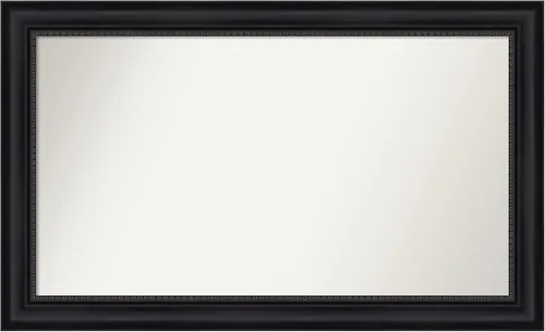 Miniatura 261 de Amanti Art Espejo personalizado, espejo de baño negro Astor, espejo de pared o espejo de tocador de baño sobre el fregadero (25 x 25 pulgadas)