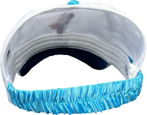 Miniatura 6 de CurlCap Gorra sin parte trasera para cabello natural, gorra de béisbol forrada de satén para mujer