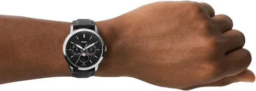 Miniatura 4 de Fossil Mens Neutra Stainless Steel Quartz Moonphase Multifunction Watch