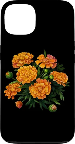 Miniatura 7 de Vintage Marigold Inspired Flower Case for iPhone 12 Pro Max