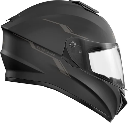 Miniatura 4 de Sena OutForce Smart Helmet integral de cara completa (negro mate, extra grande) (OUTFORCE-MB0XL) - SP85