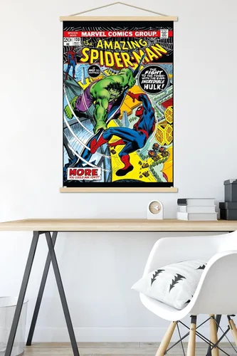 Miniatura 5 de Trends International Marvel Comics - Póster de pared Amazing Spider-Man #120, 22.375 x 34 pulgadas, paquete de impresión premium y colgador