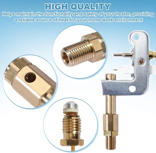 Miniatura 6 de 78422 F278527 Calentador Termopar Piloto Asamblea para portátil ODS Mr.Heater Big Buddy MH18B MH9B MH9BX y para calentador Dewalt