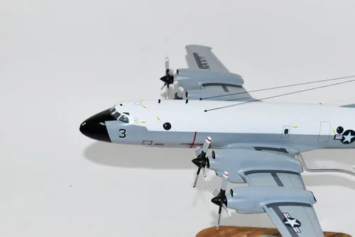 Miniatura 2 de Lockheed Martin® P-3B Orion, Gansos azules VP-22, modelo a escala de caoba