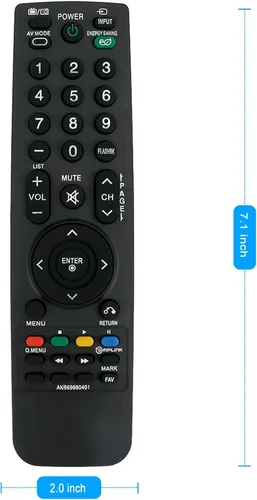 Miniatura 4 de AKB69680401 Reemplazo remoto para LG TV 19LH20 22LH20 26LH20 32LH20 37LH20 42LH20 32LH30 37LH30 42LH30 47LH30 19LU55 2 2LU55 27LU55 32LF11 37LF11