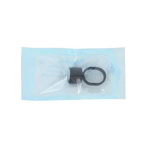 Miniatura 4 de DOWEI 100 anillos de tinta, anillos de pegamento de pigmento microblading con tapas de copas de tinta de esponja, soporte permanente