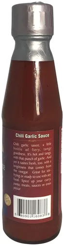 Miniatura 3 de Rani Chili Salsa de ajo de 7 oz (200 g), tarro de vidrio, vegano, perfecto para sumergir, platos salados y papas fritas ~ Sin gluten Sin OMG Sin