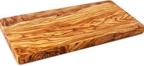 Miniatura 11 de Forest Decor Tabla de servir de madera de olivo, tabla de quesos de madera, tabla de servir con asa, tabla de charcutería de cocina tallada a mano