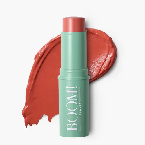 Miniatura 13 de Boomstick GLO ® Bálsamo facial hidratante en barra para piel madura con aceite de oliva, cera de abejas y miel, brillo húmedo de aspecto natural
