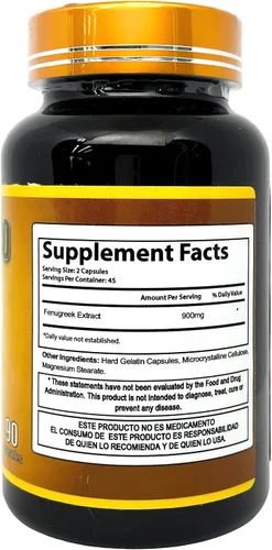 Miniatura 2 de Extracto de Genogreco de Fenogreco 900mg