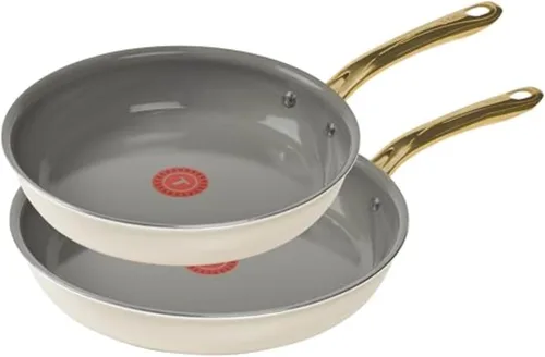 Miniatura 11 de T-Fal Preserve Ceramic, juego de utensilios de cocina antiadherentes de 13 piezas, apto para horno y asador hasta 350°F, incluye olla de cocción Azul
