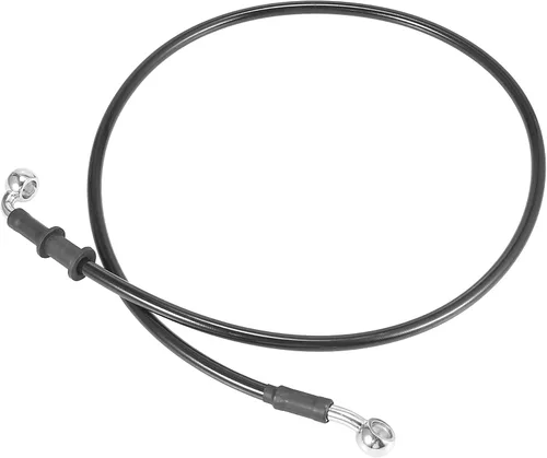 Miniatura 34 de Motoforti Universal 40 cm 15.75" Manguera de Aceite para Freno y Embrague de Motocicleta, Tubo de Línea Hidráulica Reforzada, Acero Inoxidable Negro