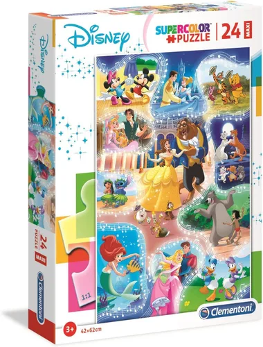 Miniatura 7 de Clementoni 24216, Spider-Man Supercolor Maxi Puzzle para niños, 24 piezas, a partir de 3 años