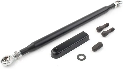 Varilla de palanca de cambios ajustable negra para Harley Touring Electra Glide para Street Glide, varillaje de palanca de cambios de motocicleta,