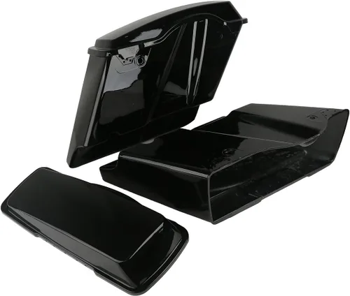 Miniatura 6 de XMT-MOTO Alforjas rígidas extendidas de 5 pulgadas para modelos Harley Touring FLT FLHT FLHTCU FLHRC Road King Road Glide Street Glide Electra Glide