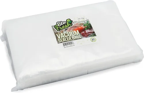 Sta Fresh - Bolsas selladoras al vacío, 8 x 12 pulgadas, tamaño de cuarto de galón, 3.5 mil de grosor, almacenamiento para ahorrar alimentos a
