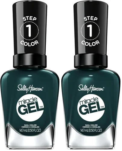 Miniatura 15 de Sally Hansen Miracle Gel Neons Esmalte de uñas de calidad de salón Fórmula similar a gel, sistema de dos pasos, no necesita luz UV, larga duración
