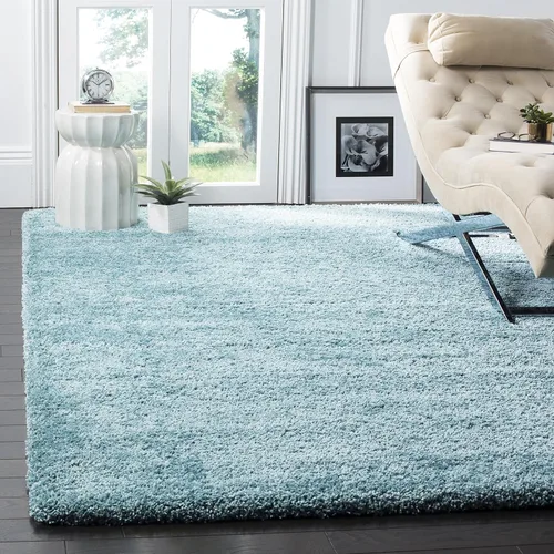 Miniatura 60 de SAFAVIEH Accent Rug 2'x3' - Milan Shag Collection - Modern Design, Dark Beige, Ultra Plush Thick Pile, Ideal for Bedroom, Nursery, Living Room