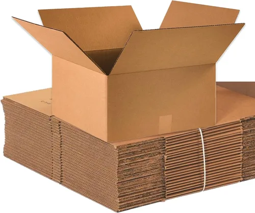Miniatura 5 de PARTNERS BRAND Cajas de cartón corrugado de 16 x 16 x 8, medianas de 16 pulgadas de largo x 16 pulgadas de ancho x 8 pulgadas de alto, paquete de 25