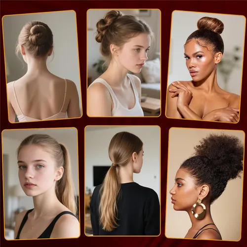 Miniatura 8 de STYLEMATE Sapele - Cepillo de pelo de cerdas de jabalí de madera para mujeres y hombres, cepillo suave para cabello fino y fino, cepillo alisador