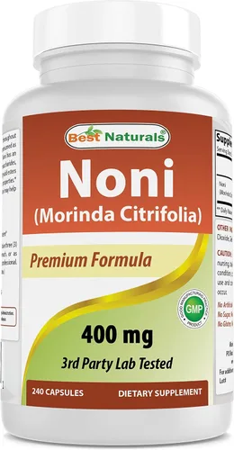 Best Naturals Noni 400 mg 240 Cápsulas