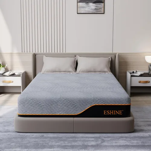 Miniatura 16 de Eshine - Colchón Twin XL para alivio del dolor de espalda, de 8 pulgadas de espuma viscoelástica con gel de enfriamiento - Fabricado en EE.UU.