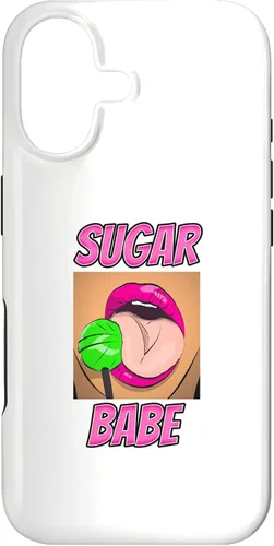 Miniatura 32 de Sugar Babe Sexy Woman Lick Lollipop Cartoon Comic hot Fun Case for iPhone 16
