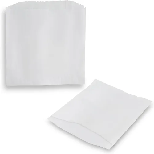 Miniatura 9 de MT Products Bolsas de Papel Blanco Pequeñas Personalizadas 6" x 4.5" - Bolsas de Galletas Blancas Desechables Personalizadas
