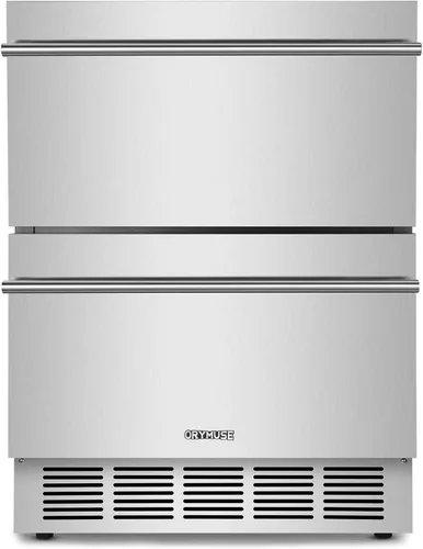Miniatura 8 de ORYMUSE Refrigerador de bebidas de 20 pulgadas, refrigerador de bebidas para 145 latas con puerta de vidrio, enfriador de cerveza debajo