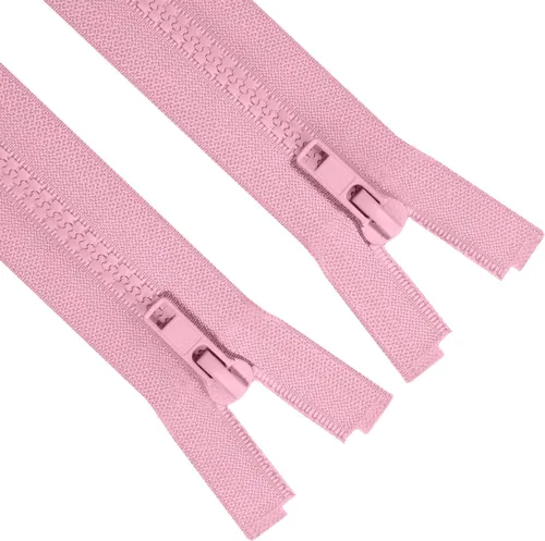 Miniatura 7 de Sawoake 2PCS #5 5 Inch Separating Jacket Zippers for Sewing Coats Jacket Zipper Beige Molded Plastic Zippers Bulk Tailor DIY Sewing Tools for