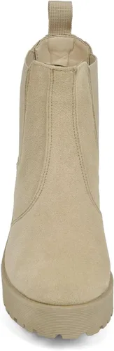 Miniatura 3 de MUSSHOE Chelsea Chunky Heel Boots Womens Fall Ankle Platform Boot Slip On Winter Moto Booties for Women Trendy Comfy