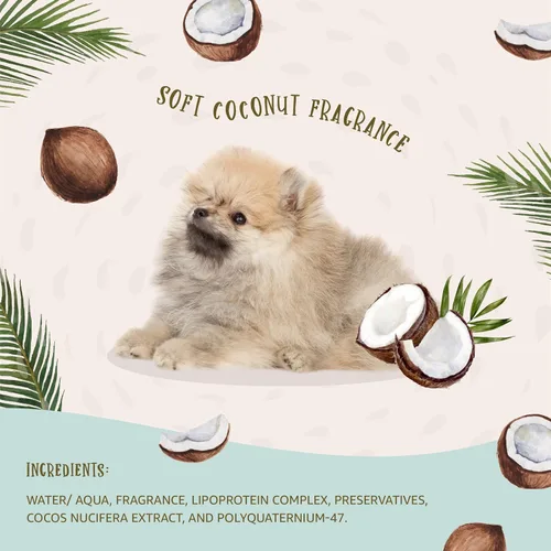 Miniatura 4 de Hydra Senses Bliss - Suero hidratante para mascotas, spray hidratante para gatos y perros, espray desenredante para mascotas para un pelaje suave