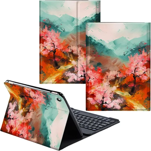 Miniatura 112 de Para Samsung Galaxy Tab S6 Lite Funda 2022/2020 Teclado Inalámbrico Desmontable Y Cubierta De Soporte De Cuero PU Funda Protectora Para Samsung