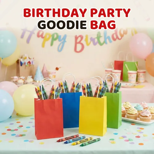 Miniatura 8 de Paquetes de crayones para recuerdos de fiesta para niños, 20 juegos de 4 crayones (80 unidades), 3.5 pulgadas, no tóxicos, de tamaño estándar, a