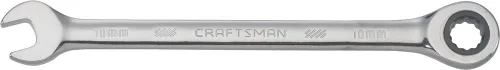 Llave de trinquete Craftsman, métrica, 10mm, 72 dientes, 12 puntos (CMMT42569)