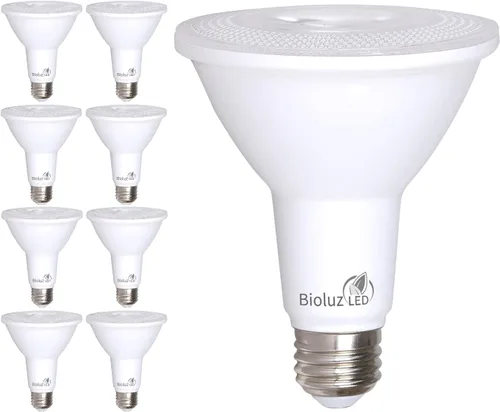 Miniatura 7 de Bioluz LED Paquete de 4 Bombillas LED PAR38 Equivalente a 90W Usando 13W 3000K Blanco Suave 1050 Lúmenes Base E26 Bombillas de Luz de Inundación