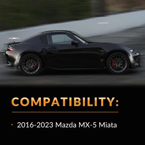Miniatura 2 de Luces LED blancas de señalización laterales para parachoques delantero y trasero, reflectores de señal de estacionamiento para Mazda MX-5 Miata ND