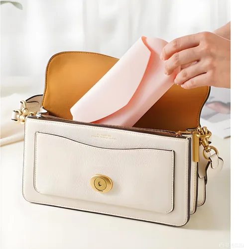 Miniatura 8 de Estuche de viaje de silicona para brochas de maquillaje, organizador de brochas de maquillaje portátil, estuche de viaje cosmético, bolsa de cepillo