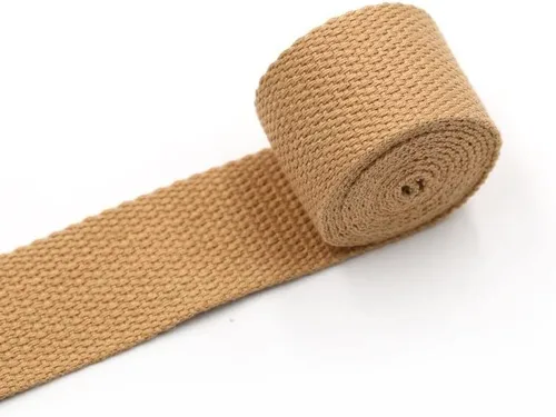 Miniatura 17 de Correa de cincha Cinta de lona de 6.6 ft Y 1.260 in para Bolso, Cincha de algodón y poliéster, accesorio para cinturón de Costura, correa de algodón