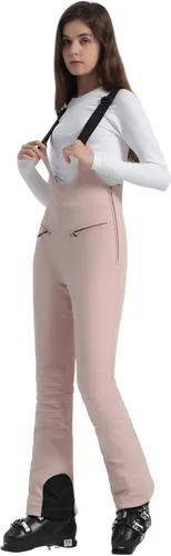 Miniatura 7 de GSOU SNOW Women Ski Bib Pants Snow Overalls Snowboard Waterproof Windproof Insulated Slim Winter Warm High elasticity