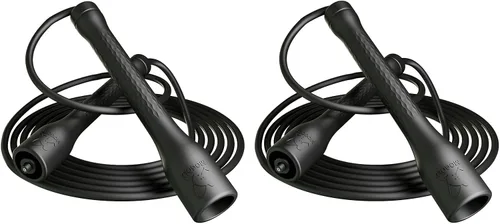 Miniatura 13 de Cuerda de Saltar para Entrenamiento, Cuerda de Saltar de PVC de 5mm, Longitud Ajustable con Manijas a Prueba de Rompimiento, Ideal