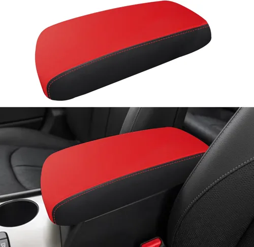 Miniatura 10 de Funda para reposabrazos de consola central de automóvil para Kia Optima 2016, 2017, 2018, 2019, 2020, de piel, antiarañazos, funda de asiento