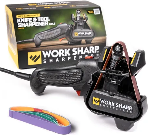 Miniatura 10 de Work Sharp MK2 - Afilador eléctrico profesional de cuchillos y herramientas, herramienta ajustable y sistema de afilado de cuchillos