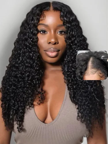 Miniatura 29 de Julia Hair Pre Everything - Pelucas de cabello humano con encaje frontal HD de 13x4, sin pegamento, pre despuntadas, pre cortadas, balayage