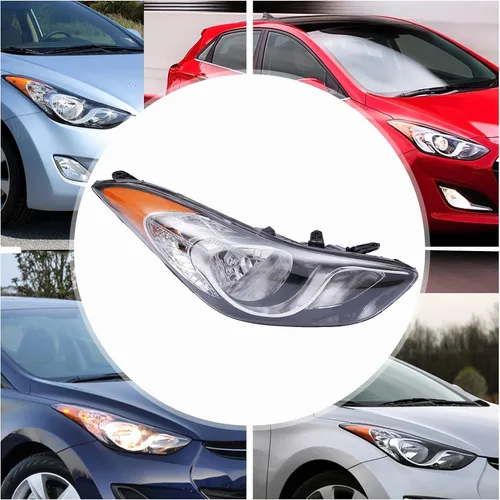 Miniatura 5 de Conjunto de faro halógeno 921023Y000 HY2503161 faro delantero derecho de fábrica para Hyundai Elantra 4 puertas 2011 2012 2013