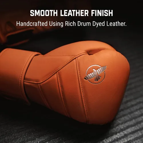Miniatura 3 de Guantes de boxeo de cuero Hayabusa T3 Kanpeki para hombres y mujeres para entrenamiento, sparring, saco pesado y trabajo con manoplas