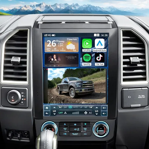 Miniatura 11 de Estéreo de coche para Ford Explorer Fusion Focus Edge Taurus Freestar F150 F250 F350 Radio - 7 pulgadas pantalla táctil GPS Bluetooth FM/RDS SWC