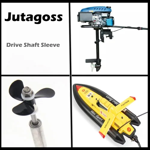 Miniatura 5 de Jutagoss Hélice del eje de transmisión para barco RC L 9.843 in eje,Manga L200mm,Hélice D36mm para eje de motor de 0.157 in