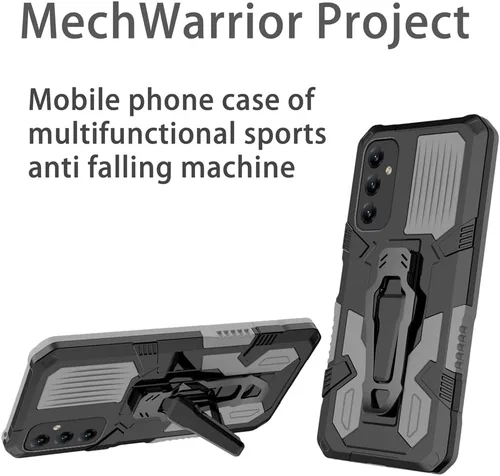 Miniatura 8 de Funda compatible con Redmi Note 7, funda protectora a prueba de golpes con función atril incorporada, compatible con Xiaomi Redmi Note 7 Pro, funda