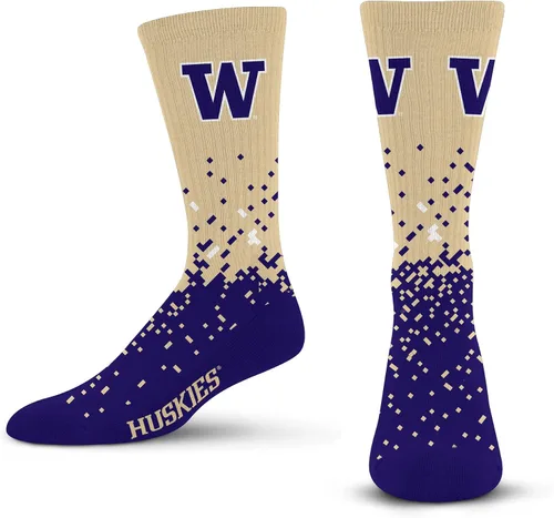 Miniatura 19 de For Bare Feet Calcetines de la NCAA para niños y niñas, unisex, Spray Zone Crew, para jóvenes